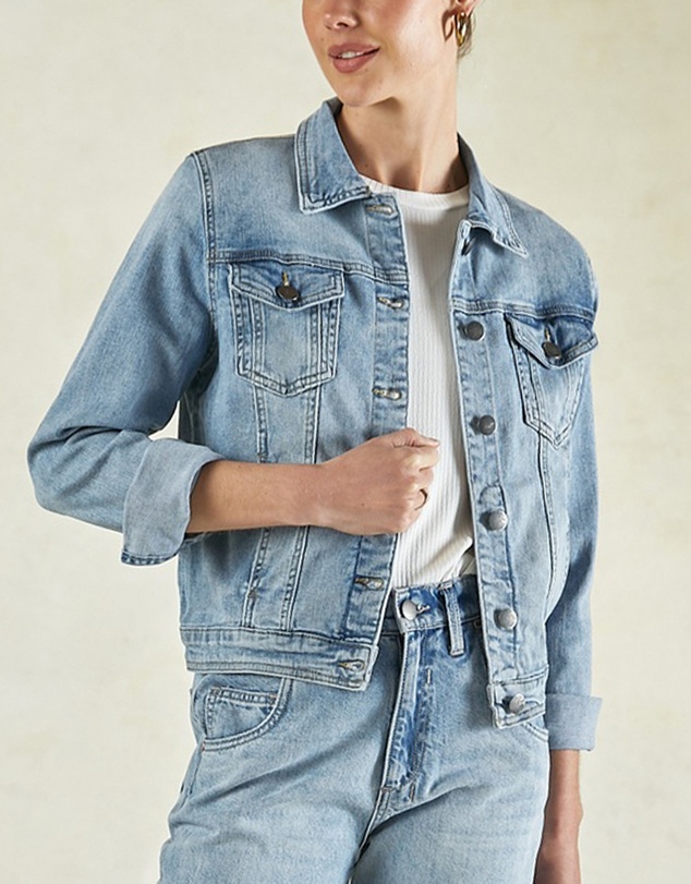DRICOPER DENIM - Dita Sunbleached Vintage Jacket