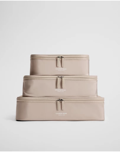 Country Road - Travel Cube Pack Of 3