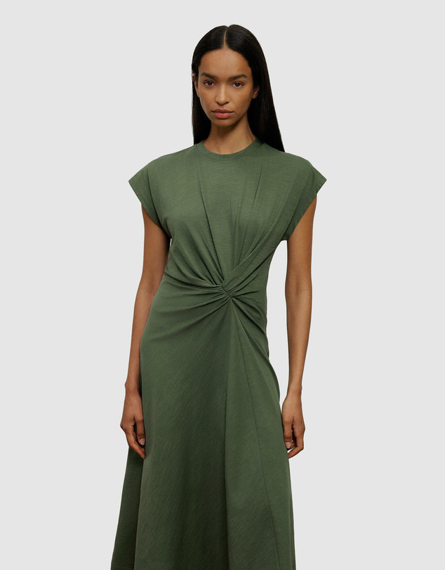 Trenery - Cotton Jersey Twist Dress