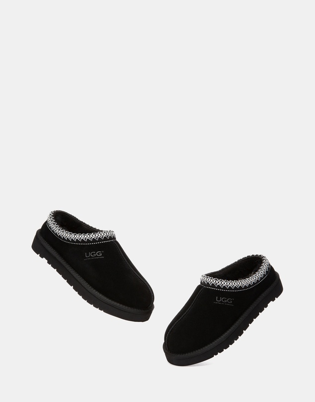 EVERAU - Australian Shepherd Ugg Tay Cow Suede Upper House Shoes