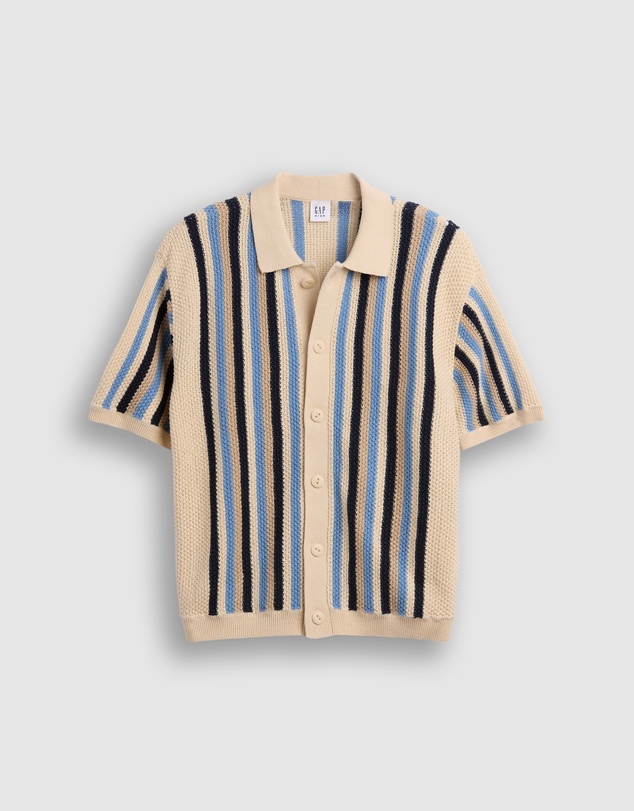 GAP - SS Crochet Cardi Sweater - Teens