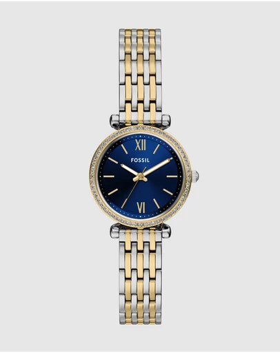 Fossil - Carlie Two Tone Analogue Watch