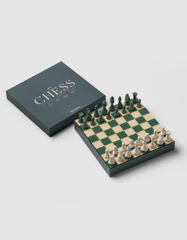 Printworks - Printworks Classic Chess-Green