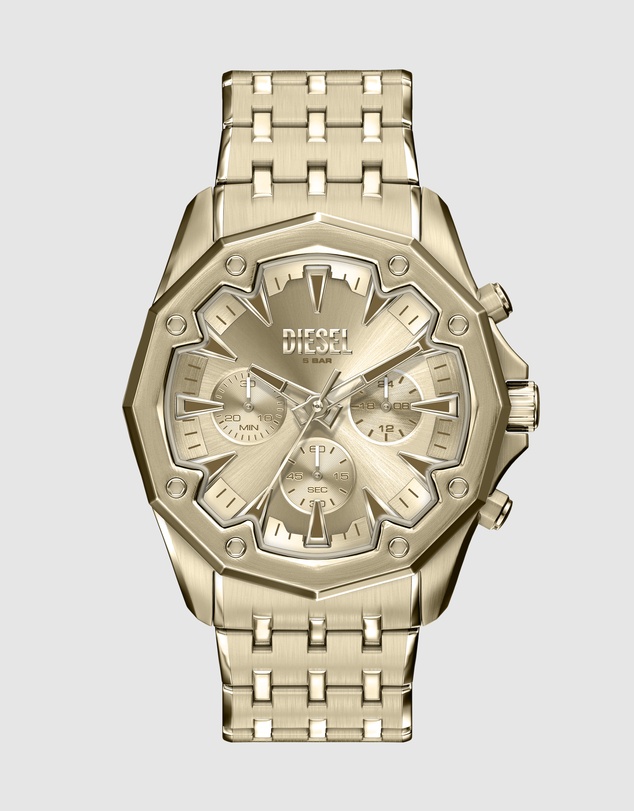Diesel - Stinger Gold Tone Chronograph Watch