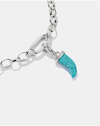 THOMAS SABO - THOMAS SABO Original Charm Tooth Turquoise