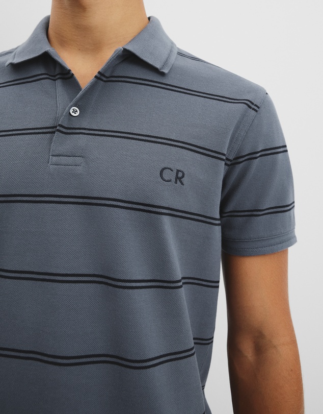 Country Road - Australian Cotton Stripe Pique Polo