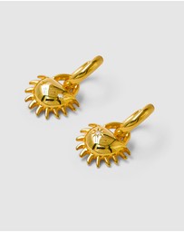 Brie Leon - Solida Charm Earrings