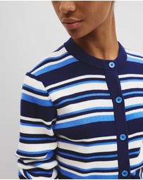 Country Road - Stripe Knit Cardigan