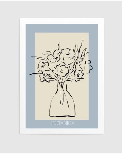 Olive et Oriel - Botanica by Treechild Art Print