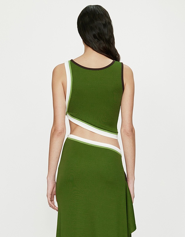 Christopher Esber - Verner Multi Bind Cascade Skirt
