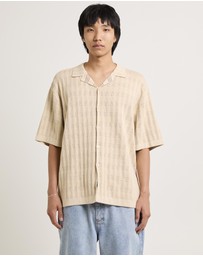 Arvust - Hayes Knit Short Sleeve Resort Shirt