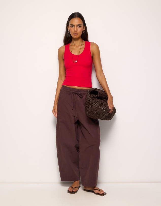 AERE - Cotton Scoop Tank