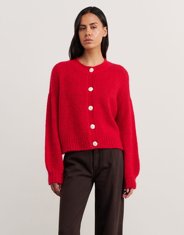 Jag - Lily Fluffy Knit Cardigan