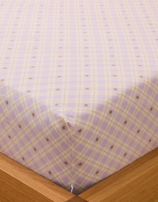 Sheet Society - Frankie Flannelette Fitted Sheet Set
