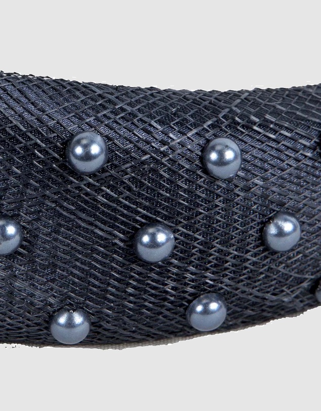 Max Alexander - Navy Sinamay Racing Fascinator Headband