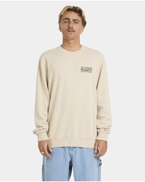 Billabong - Mens Short Sands Crew Neck Fleece Top