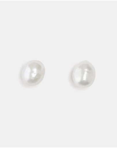 ARKET - Philipa White Pearl Studs