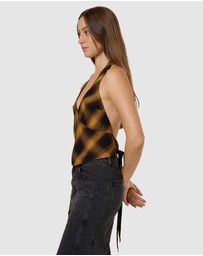 Thrills - Lost Signal Halter Top