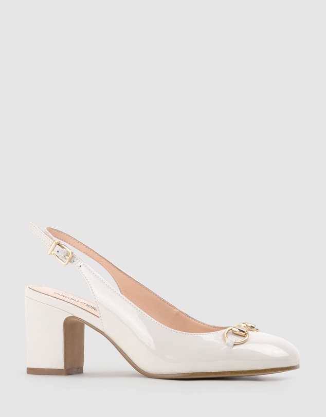 Edward Meller - CAMILLE65 Slingback Pump with Trim