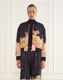 Aqua Blu Australia - Orion Cameron Bomber Jacket