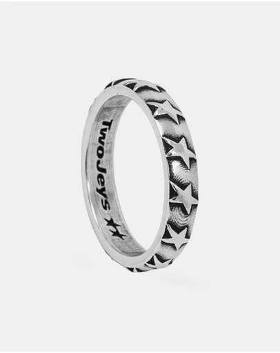 TwoJeys - Star Studded Ring