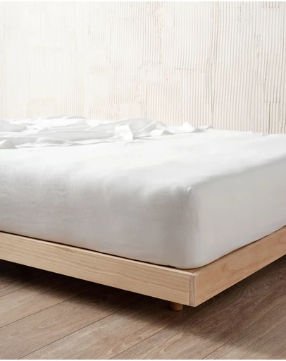 Linen House - Nimes Pure Linen Fitted Sheet