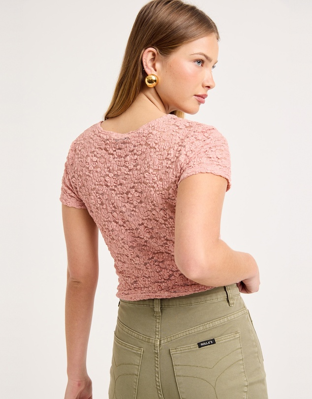 Rolla's - Fia Lace Tee