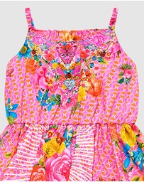 Camilla - Frilled Neck Jump Dress - Babies