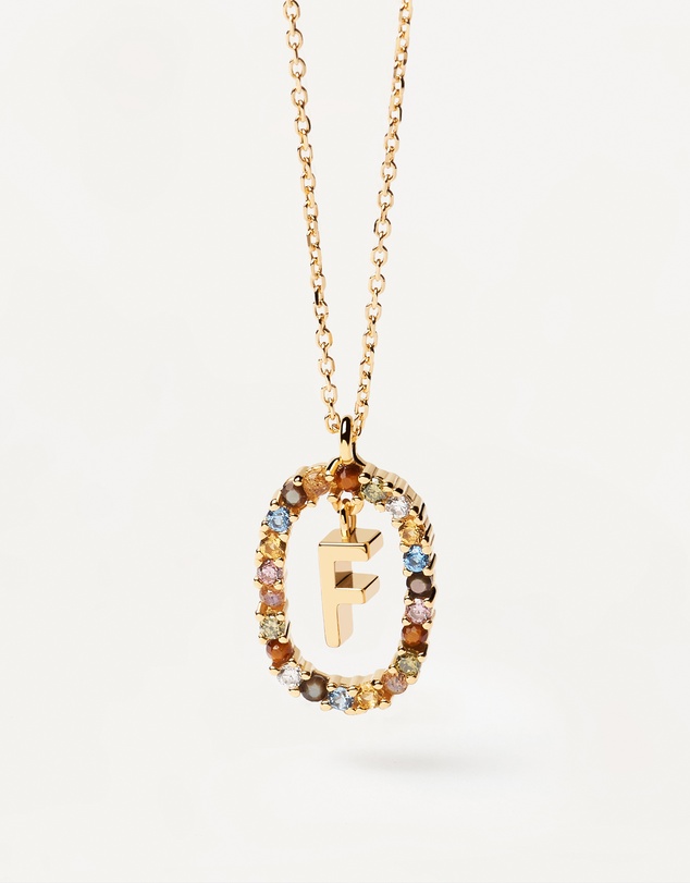 PDPAOLA - Letter F Necklace