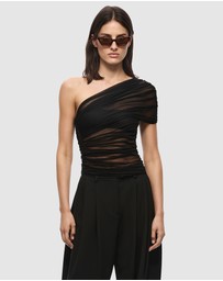 MISHA - Interwoven Silk Top