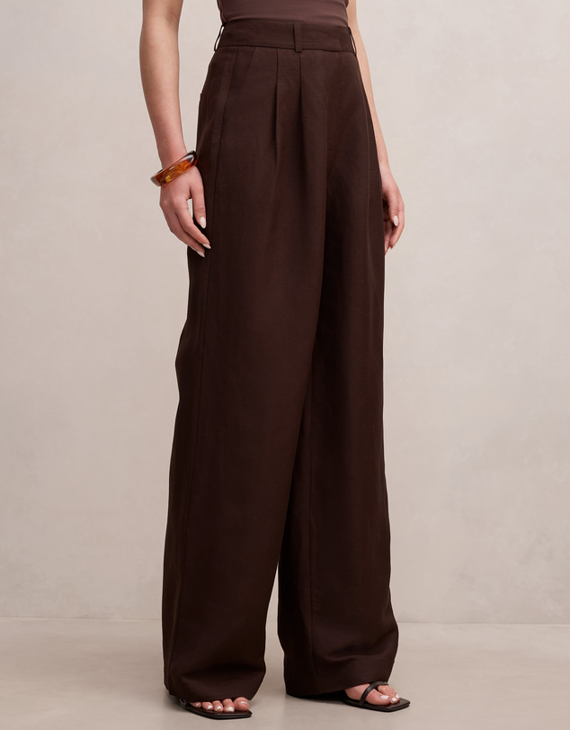 Forever New - Eva Linen Wide Leg Pants