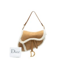Pre-Loved by Azura Reborn - Pre-Loved Shearling Suede Saddle Bag