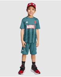 adidas Sportswear - Marvel Spider-Man Tee Set - Kids-Teens