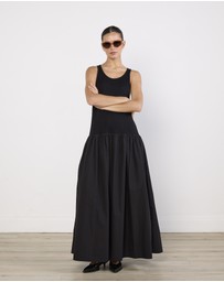 Cirkular - Pre-Loved - Solaqua Marlo Dress in Noir