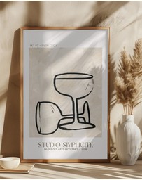 Olive et Oriel - Studio Simplicite No03 by Treechild Art Print