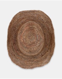 Morgan & Taylor - Rowyn Relaxed Cowboy Fedora in Brown