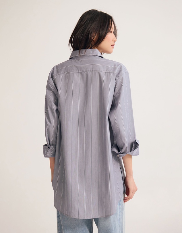 Oxford - Hailey Stripe Oversized Shirt