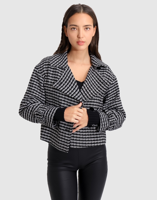 Belle & Bloom - Power Over Me Tweed Jacket