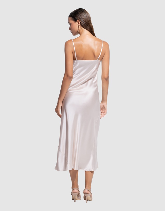 GINIA - Silk Lace Slip