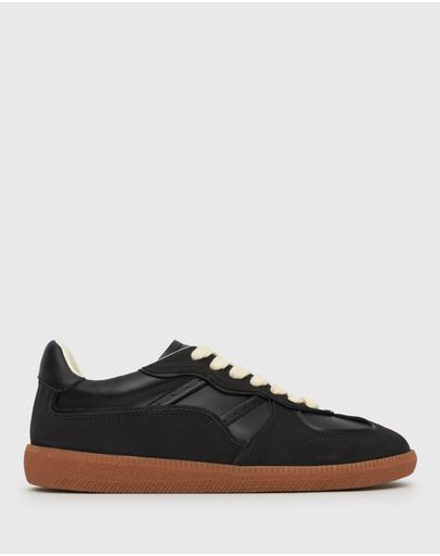 Black Micro Suede