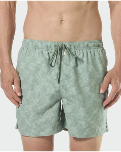 Mitch Dowd - Mitchdowd In Waves  Swim Shorts - Sage Green Quick Dry