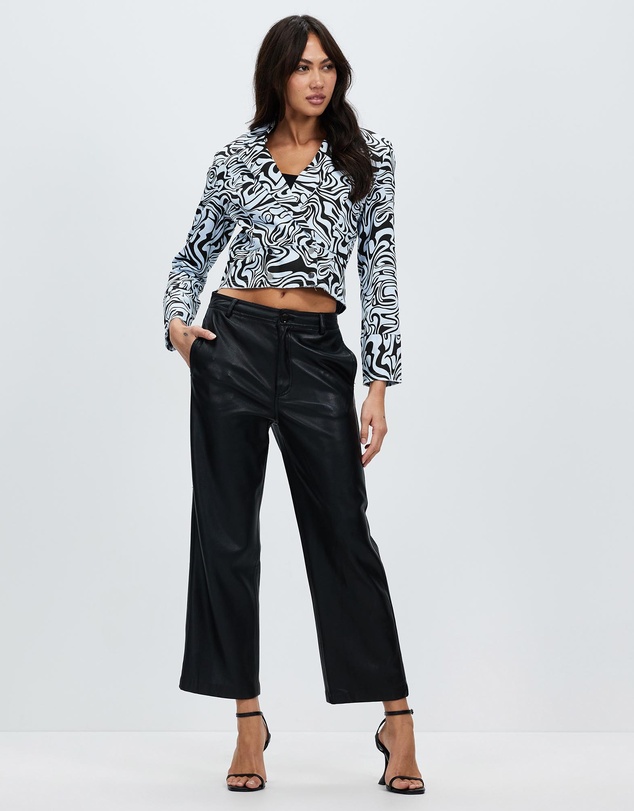 Honey and Beau - In the Groove Crop Jacket