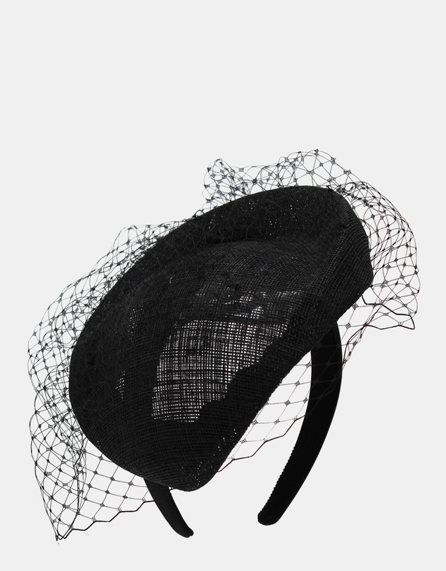 Morgan & Taylor - Willow Fascinator in Black