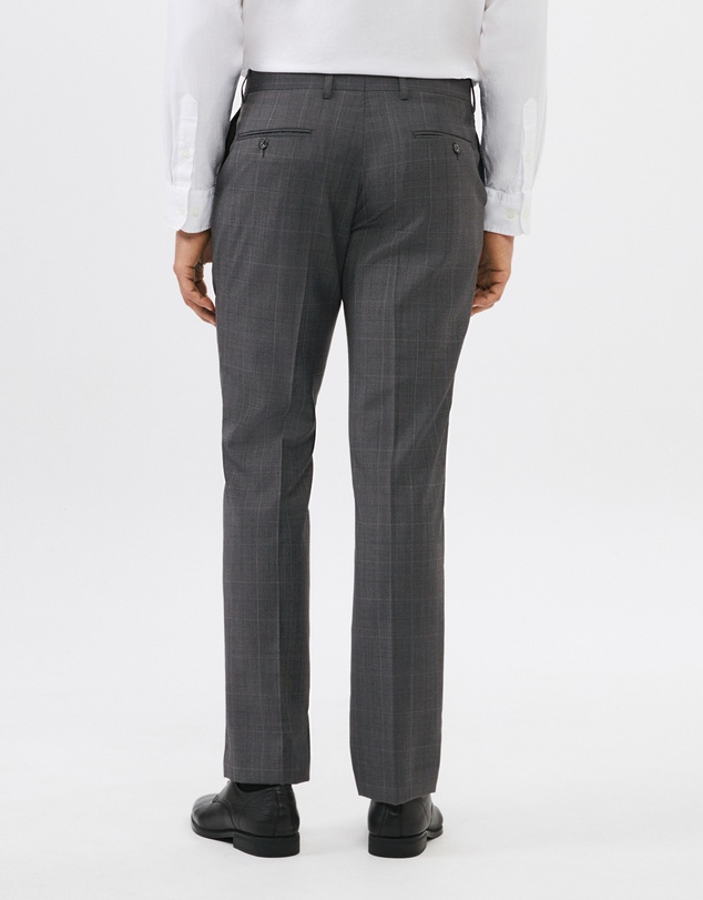 Van Heusen - Wool Check Suit Pant