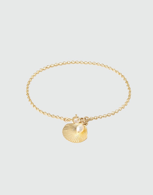 Alana Maria - Ula Shell Bracelet - Gold