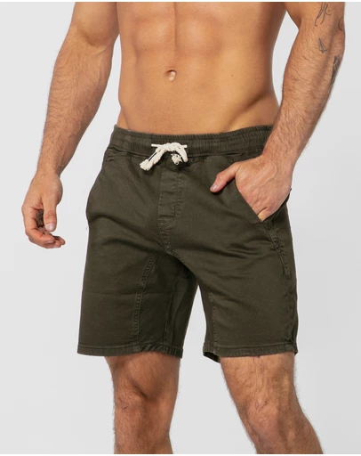 ONEBYONE - Hudson Khaki Shorts
