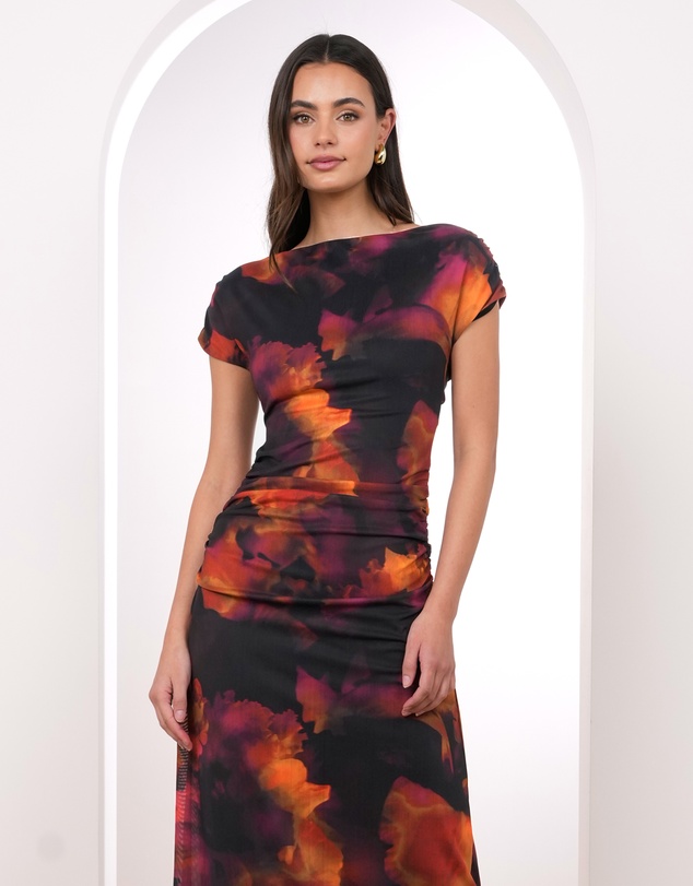 Pilgrim - Jayla Off Shoulder Maxi Dress