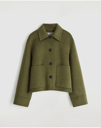 COS - Boxy Double-Faced Wool Jacket