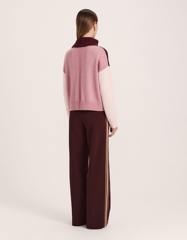 SABA - Claudia Wool Colour Block Knit