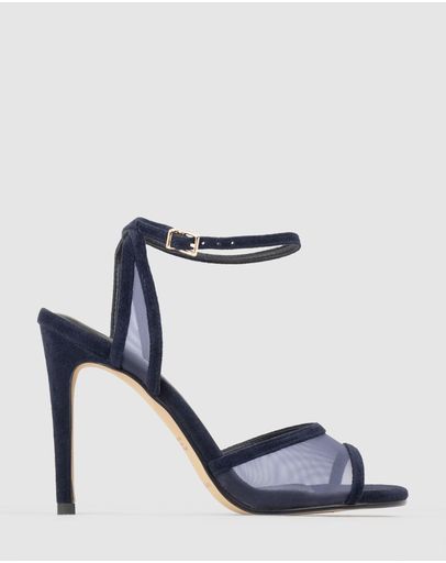 Navy Suede